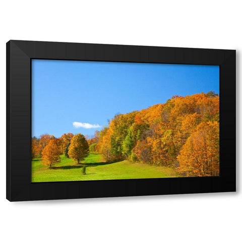 USA-New England-Vermont Black Modern Wood Framed Art Print with Double Matting by Gulin, Sylvia