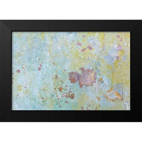 Washington, Fort Hayden Abstract painted wall Black Modern Wood Framed Art Print by Paulson, Don