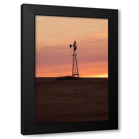 USA- Washington State- Whitman County- Palouse Black Modern Wood Framed Art Print with Double Matting by Wilson, Emily M.