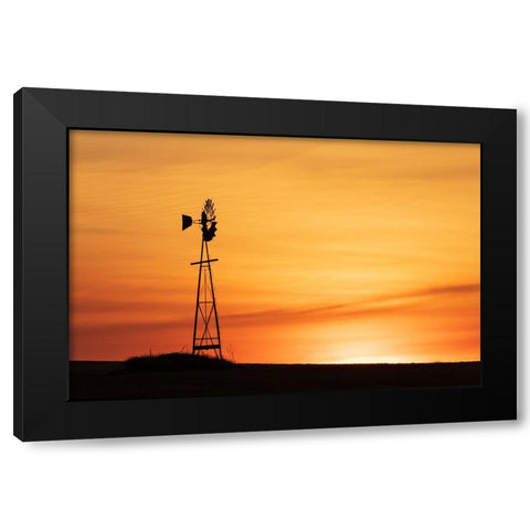 USA- Washington State- Whitman County- Palouse Black Modern Wood Framed Art Print with Double Matting by Wilson, Emily M.