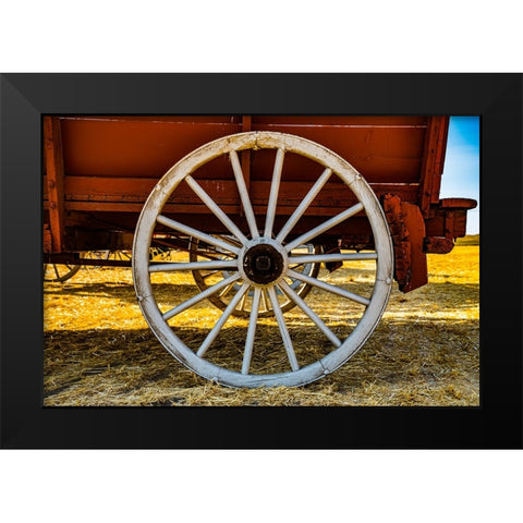 USA- Washington State- Whitman County- Palouse. Black Modern Wood Framed Art Print by Wilson, Emily M.