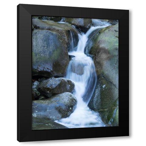 Washington State Central Cascades-Martin Creek Falls Black Modern Wood Framed Art Print by Wild, Jamie and Judy