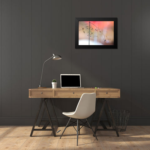 Morning Glow Black Modern Wood Framed Art Print by Westum, Heidi