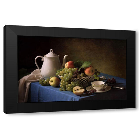 Di Dandsup2 Black Modern Wood Framed Art Print by Skorokhod, Tatyana