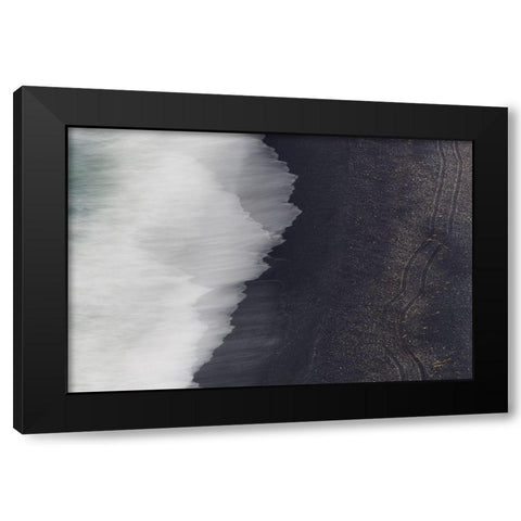 Signs Black Modern Wood Framed Art Print with Double Matting by Serra, Damiano