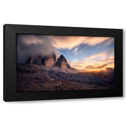 The Final Moment Black Modern Wood Framed Art Print by Gastager, Daniel