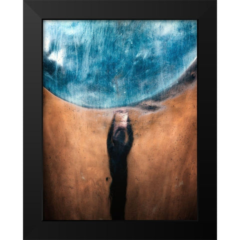 The Offering. Black Modern Wood Framed Art Print by Verschelden, Harry