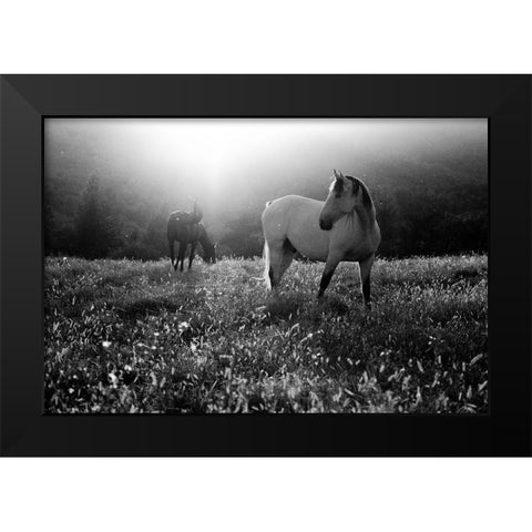 Come Home Black Modern Wood Framed Art Print by Svoboda Mqep, Peter