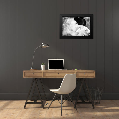 Daydream Black Modern Wood Framed Art Print by MATSUNAGA, TORU