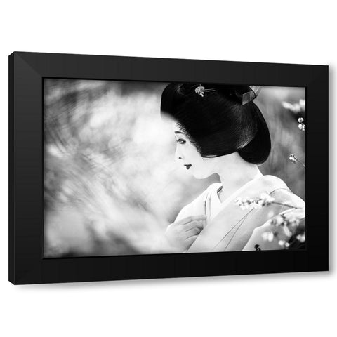 Daydream Black Modern Wood Framed Art Print by MATSUNAGA, TORU