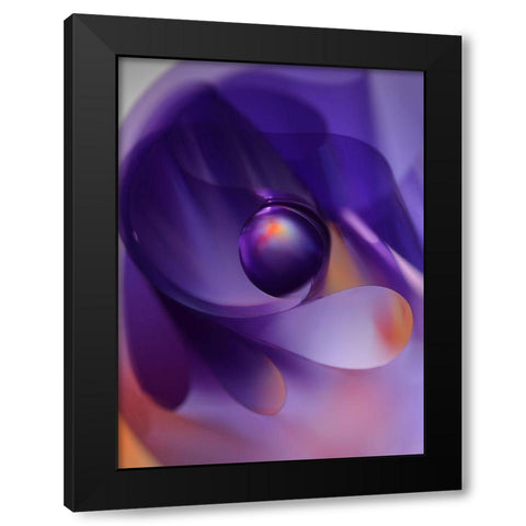 A Place To Rest Black Modern Wood Framed Art Print with Double Matting by Westum, Heidi