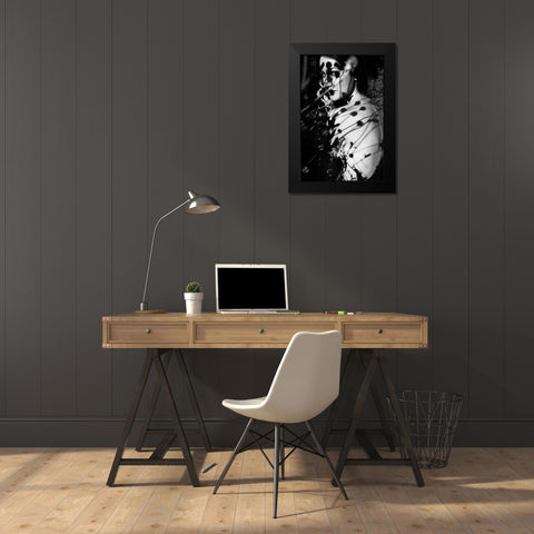 Florist Black Modern Wood Framed Art Print by Faletkin, Mikhail