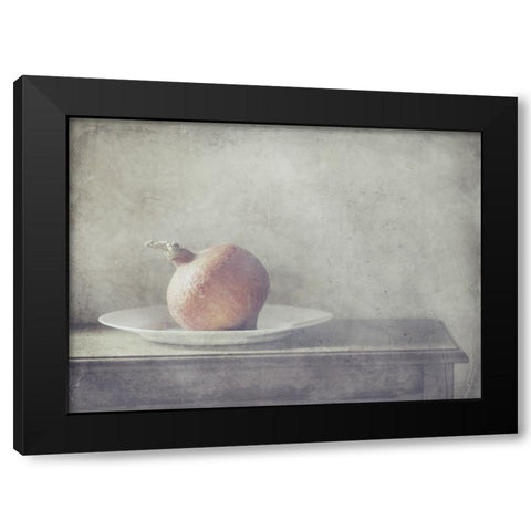 Alone Black Modern Wood Framed Art Print by Devos, Delphine