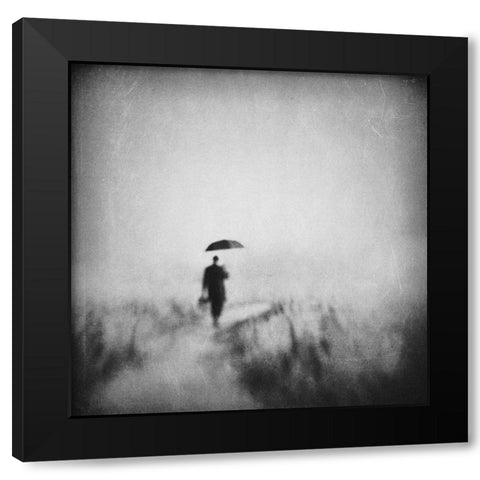 Untitled Black Modern Wood Framed Art Print by Alrasyid, Ajie