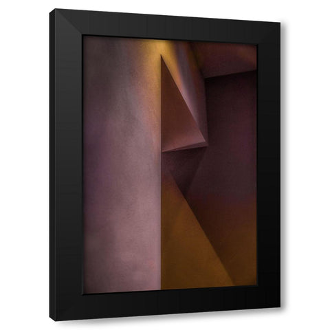Untitled Black Modern Wood Framed Art Print by Schuster, Inge