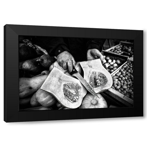 The Maraarcher Black Modern Wood Framed Art Print with Double Matting by Allicot, Manu