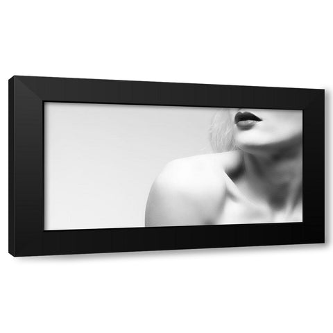 Mystery Black Modern Wood Framed Art Print by Ashton-Jones, Howard