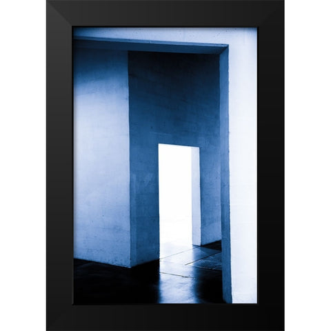 Untitled Black Modern Wood Framed Art Print by Schuster, Inge