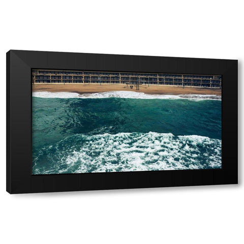 Untitled Black Modern Wood Framed Art Print with Double Matting by Fawzy Kutp, Mohamed