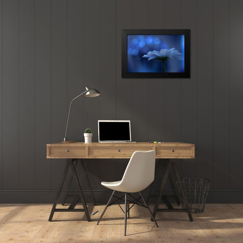 Space Dreams... Black Modern Wood Framed Art Print by Nan, Juliana