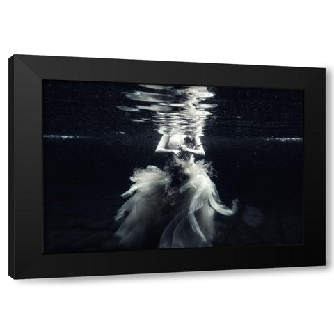 Hagia... Black Modern Wood Framed Art Print by Afandi, Yusuf