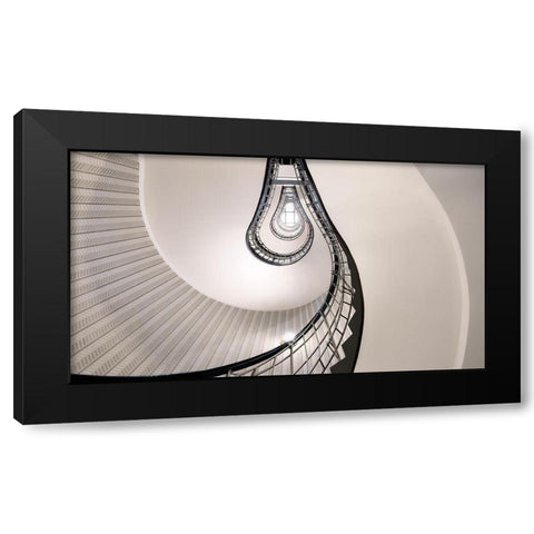 Tribute To Thomas Alva Edison Black Modern Wood Framed Art Print by M. Garcia, Jesus