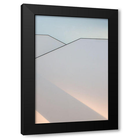 The Play Of Light. Black Modern Wood Framed Art Print with Double Matting by Van Son, Greetje