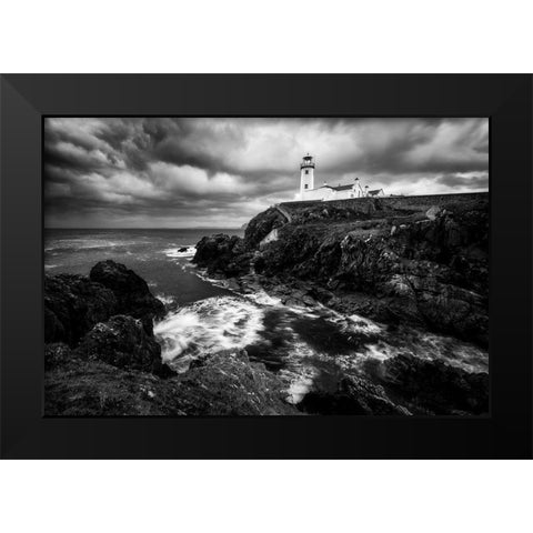 The Guardian Black Modern Wood Framed Art Print by Gastager, Daniel