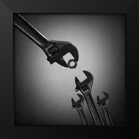 The Nestlings 2. Qthe Natural Selectionq Or Qthe Cuckoo Birdq Black Modern Wood Framed Art Print by Ivanova, Victoria