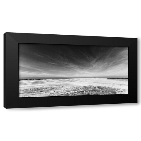 Partnership. Black Modern Wood Framed Art Print with Double Matting by Londal, Leif