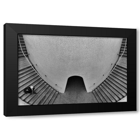 Valencia 2 Black Modern Wood Framed Art Print by Della Latta, Massimo