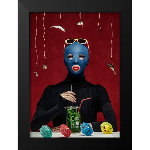 Untitled Black Modern Wood Framed Art Print by Smirnov, Sergei