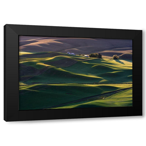 Dream Land #3 Black Modern Wood Framed Art Print by Li, Austin