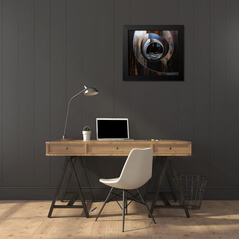 Lightdispencer I Black Modern Wood Framed Art Print by Stalmans, Luc