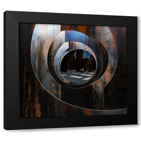 Lightdispencer I Black Modern Wood Framed Art Print by Stalmans, Luc