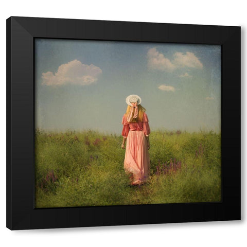 *********** Black Modern Wood Framed Art Print by Melik-Nubarova, Svetlana