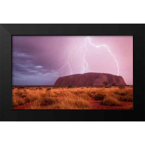 Powered Sight Black Modern Wood Framed Art Print by Schaarschmidt, Christoph