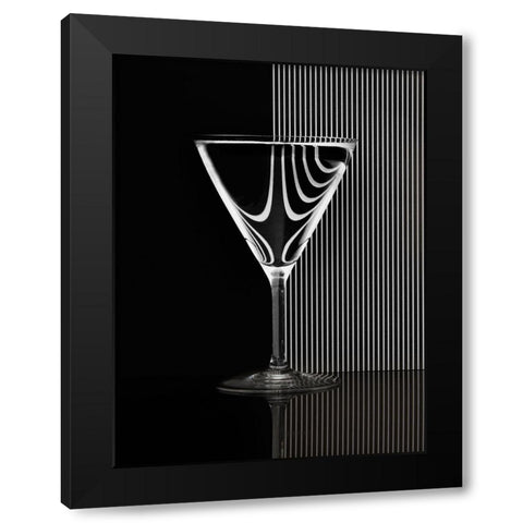 Reflection A Diffraction Black Modern Wood Framed Art Print by Hardekopf, Friedhelm