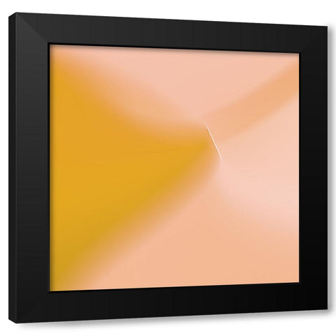 The Small Indent Black Modern Wood Framed Art Print with Double Matting by Claes, Gilbert