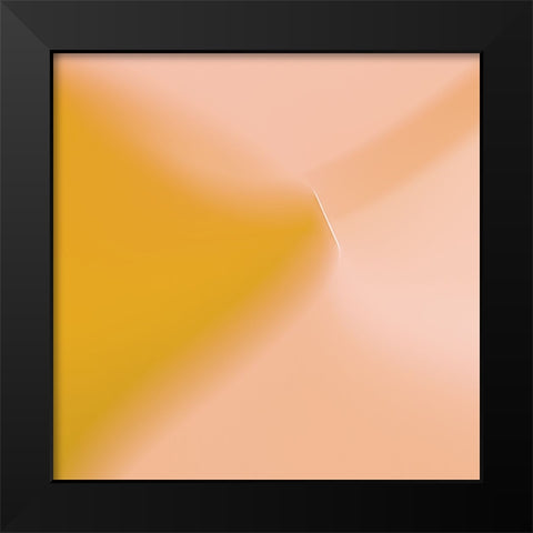 The Small Indent Black Modern Wood Framed Art Print by Claes, Gilbert