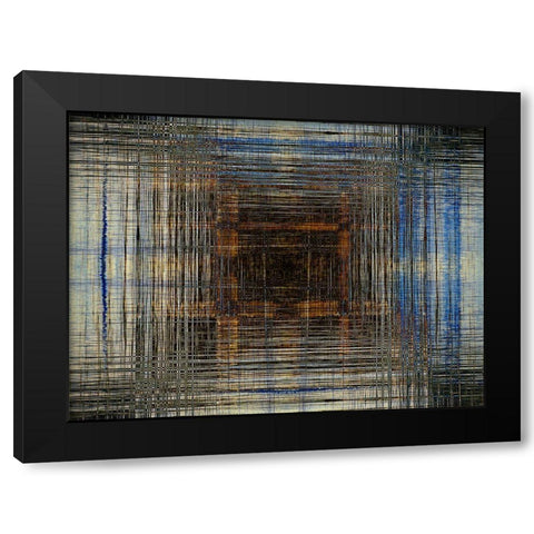 Psychosis Black Modern Wood Framed Art Print with Double Matting by Domont, Jois