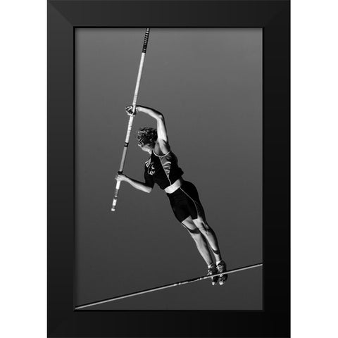 Force Of Desire II. Black Modern Wood Framed Art Print by Kravanja, Jure