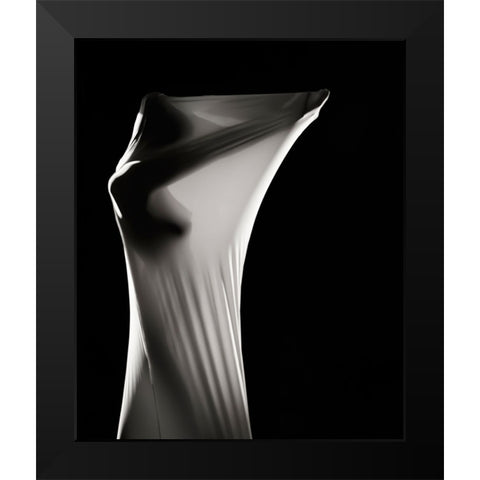 Nsudk Kptra Black Modern Wood Framed Art Print by Kordonsky, Ari