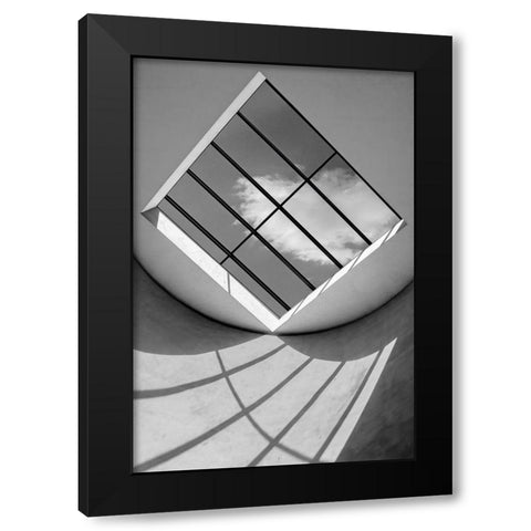 The Storm Is Here.... Black Modern Wood Framed Art Print by Castro, Joao