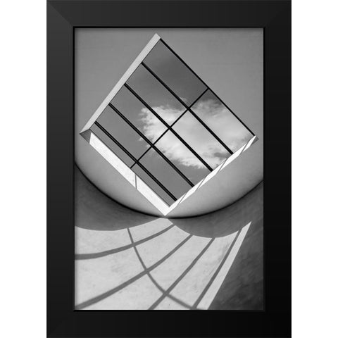 The Storm Is Here.... Black Modern Wood Framed Art Print by Castro, Joao