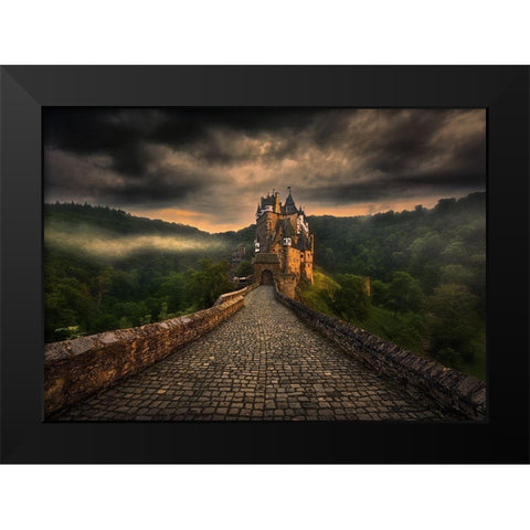 Eltz... Black Modern Wood Framed Art Print by Browko, Krzysztof
