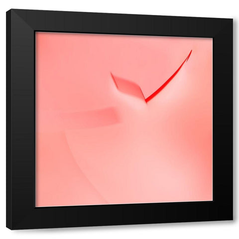 Hooc-Ky Black Modern Wood Framed Art Print by Claes, Gilbert