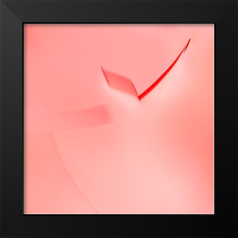 Hooc-Ky Black Modern Wood Framed Art Print by Claes, Gilbert