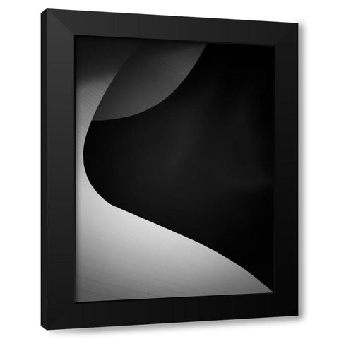 The Elegance Of A Building Black Modern Wood Framed Art Print with Double Matting by Van De, Jeroen