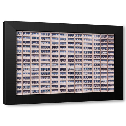 Their Home Black Modern Wood Framed Art Print with Double Matting by Her, Heung-mu